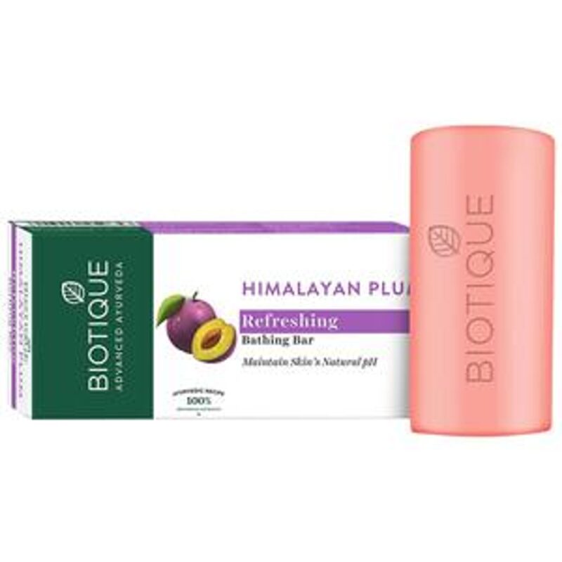 BIOTIQUE Himalayan Plum Refreshing Bathing Bar