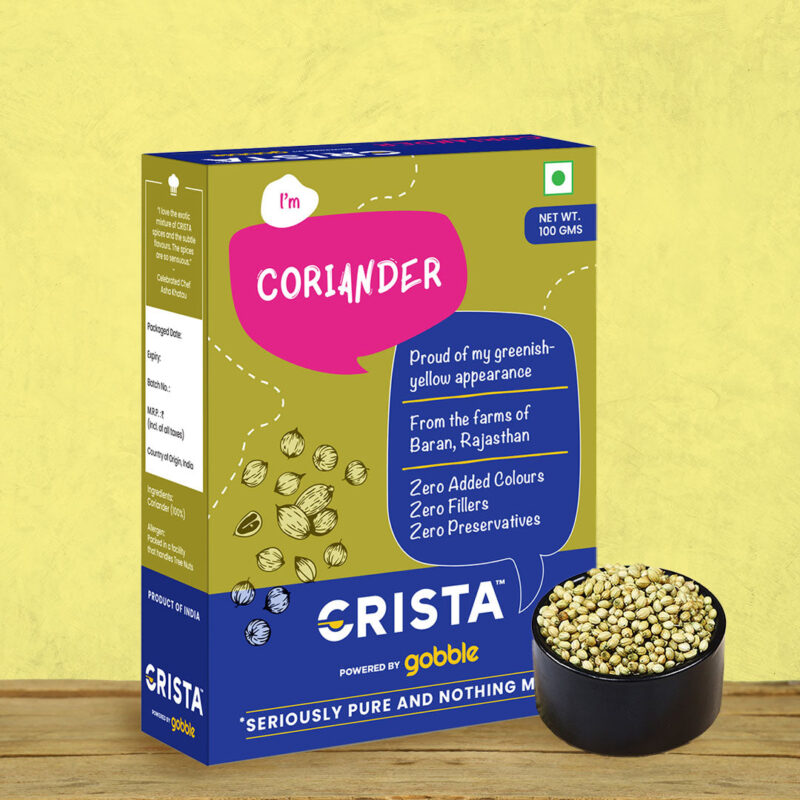 CRISTA Coriander 100 gms - Image 2