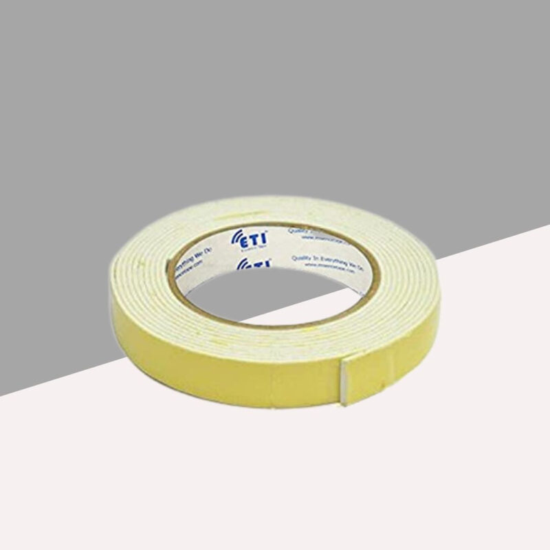 Double Sided Tape – Small | 0.5 Inch ( Pack of 1 )