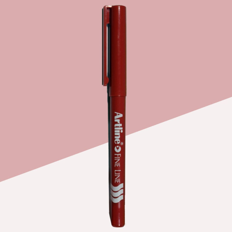 Artline Fine Line - Red ( Pack of 1 )