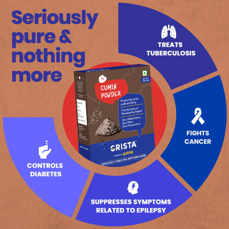 CRISTA Cumin Powder 100 gms - Image 9