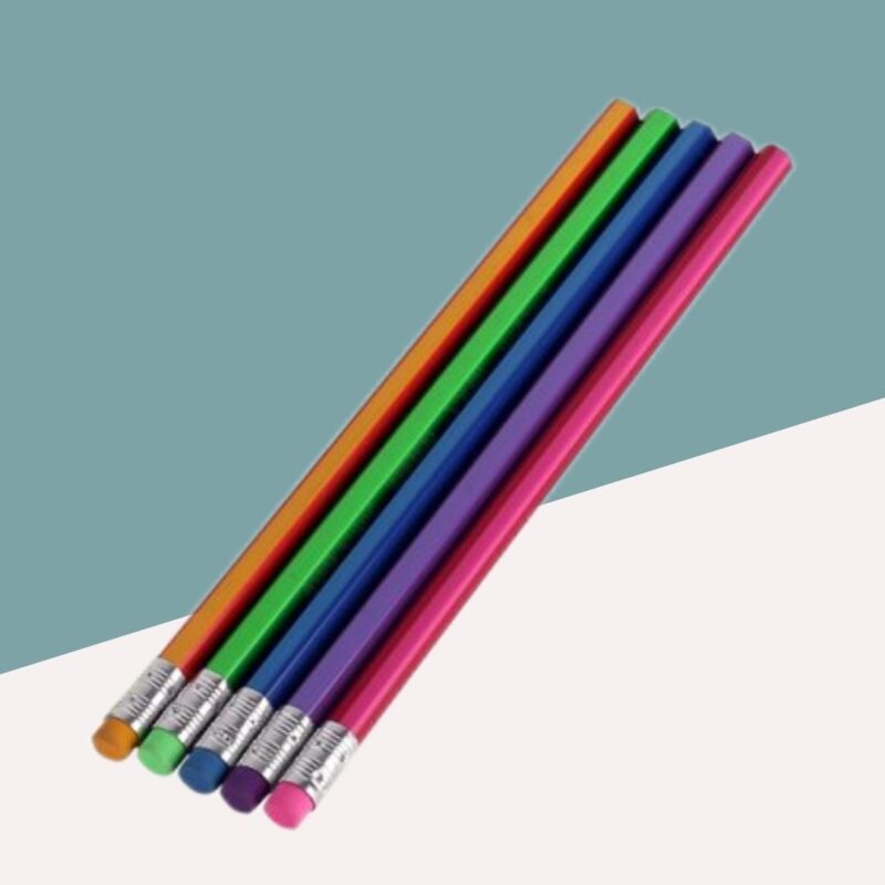 Top-Notch Rubber Tipped Pencils ( Set of 5 )