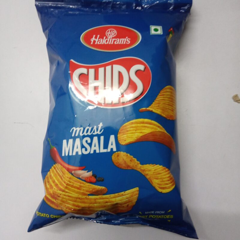 50x Haldirams Chips - Mast Masala, Pack of 50 (34g each) - Image 2