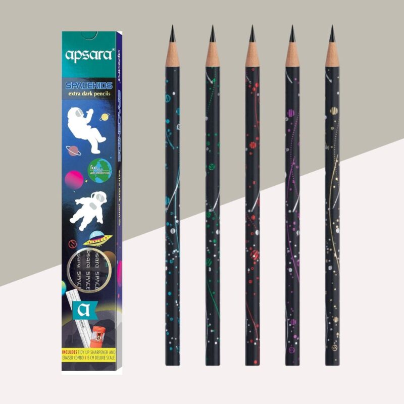Apsara Space Kids Extra Dark Pencil Set ( Pack of 10 )