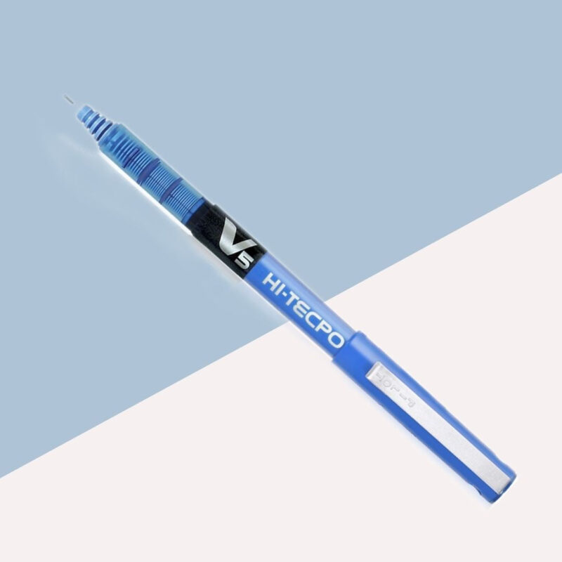 Pilot V5 Hitech Point Gel Pen – Blue ( Pack of 1 )