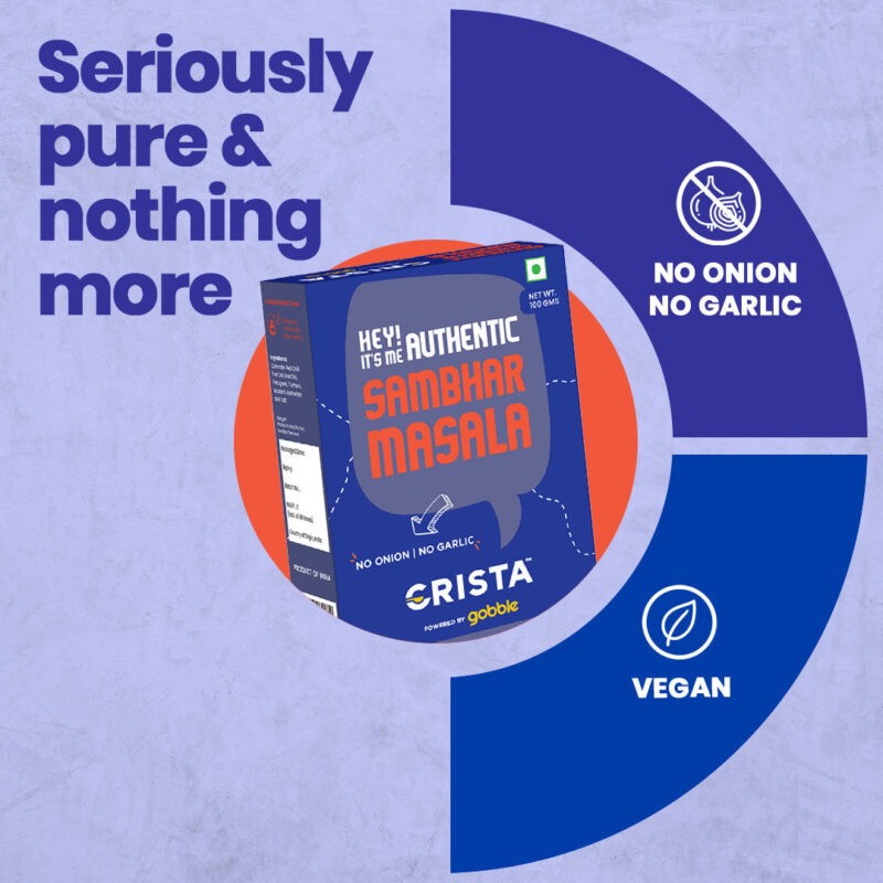 CRISTA Authentic Sambhar Masala - Image 4