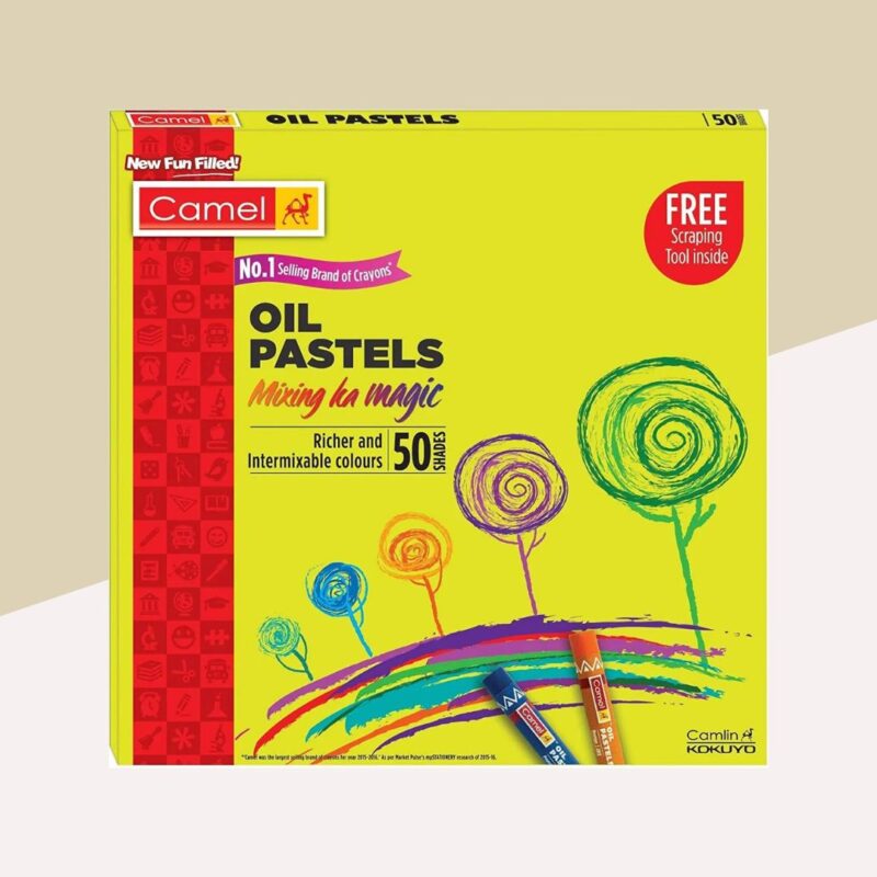 Camel Oil Pastels - Multicolour ( Pack of 50 )
