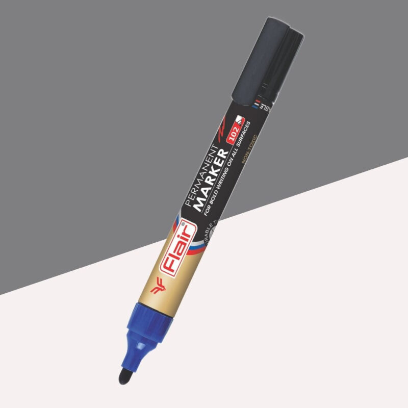 Flair Permanent XL Marker - Black ( Pack Of 1 )
