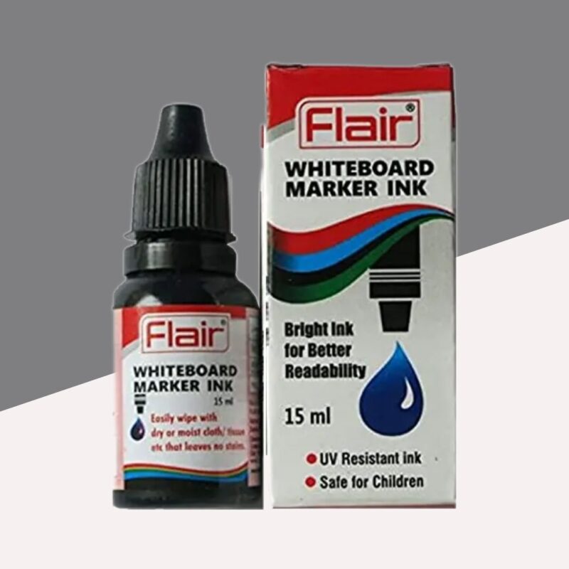 Flair Whiteboard Marker Ink - Black ( Pack Of 1 )