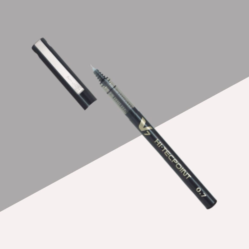 Pilot V7 Hitech Point Gel Pen – Black ( Pack of 1 )