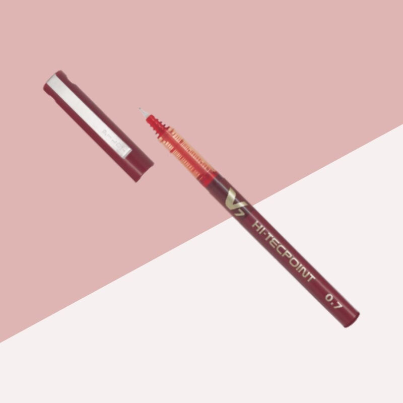 Pilot V7 Hitech Point Gel Pen – Red ( Pack of 1 )