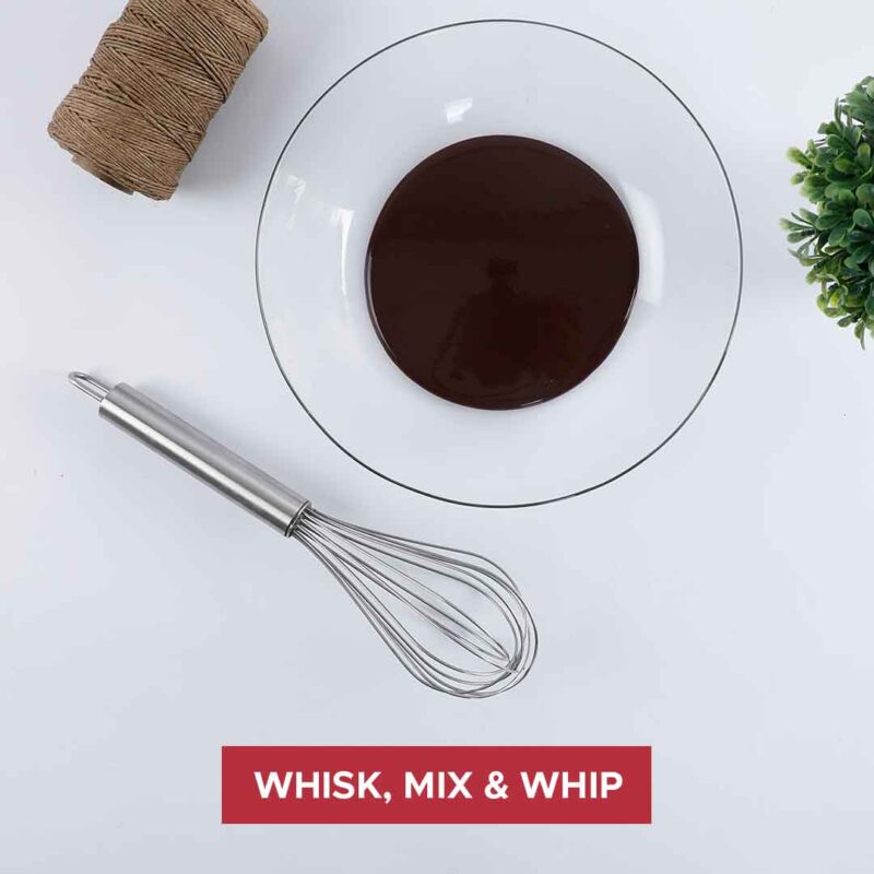 Ambrosia Stainless Steel Hand Whisker Medium - Image 6