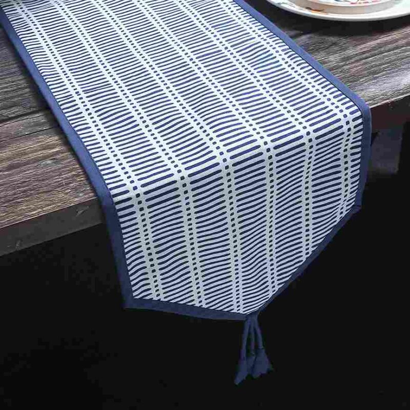 Como Table runner - Blue - Image 8
