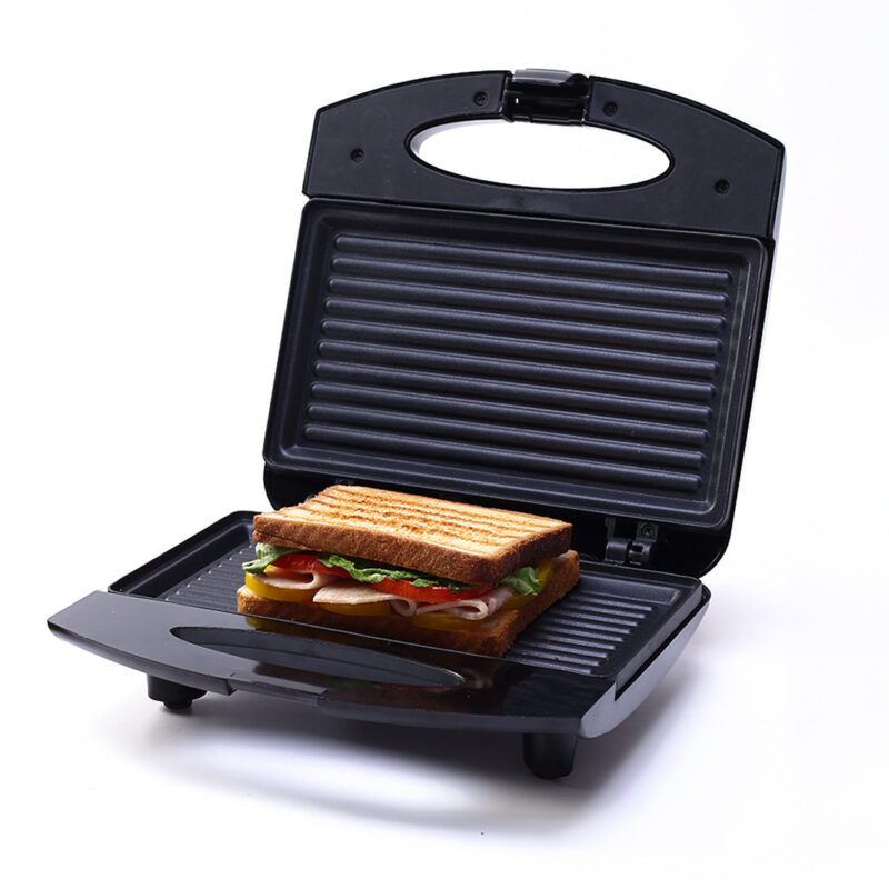 Acura Plus Sandwich Griller | 750W | Non-stick Aluminium Grill Plates | For Crispy Grill Sandwiches | Cool-touch Body with LED Indicator Lights | Easy to Clean | 2-year Warranty | Black - Image 7