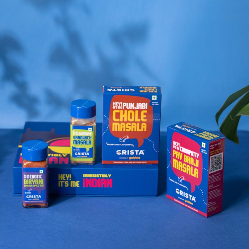 CRISTA Irresistibly Indian Seasonings Gift Box| Box of 4| Festive Gift| Pure Spice Gifting: 295 gms - Image 3