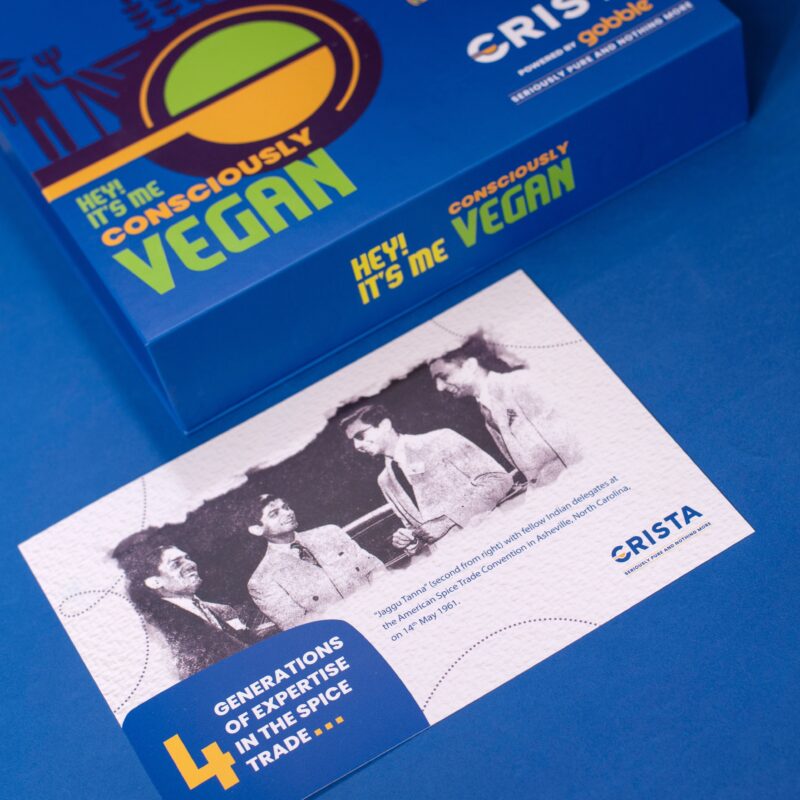 CRISTA Consciously Vegan Seasonings Gift Box| Box of 5| Festive Gift| Pure Spice Gifting: 295 gms - Image 3