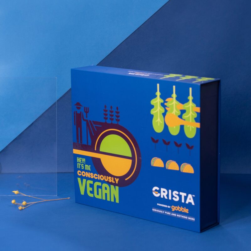 CRISTA Consciously Vegan Seasonings Gift Box| Box of 5| Festive Gift| Pure Spice Gifting: 295 gms - Image 4