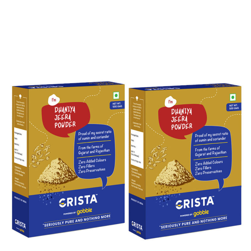 CRISTA Dhaniya Jeera Powder Combo Pack