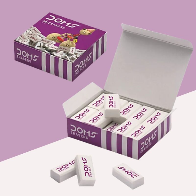 Doms Dust Free Eraser – Small ( Pack of 20 )