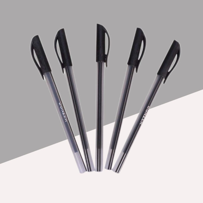 Use & Throw Ball Pen – Black ( Pack of 5 )