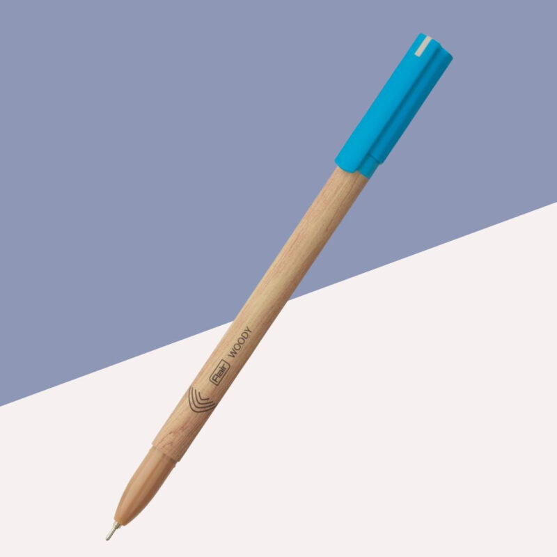 Flair Woody Ball Pen - Blue ( Pack of 1 )
