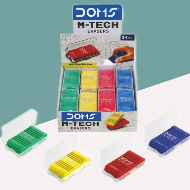 Doms M-Tech Eraser - Assorted ( Pack Of 1 )