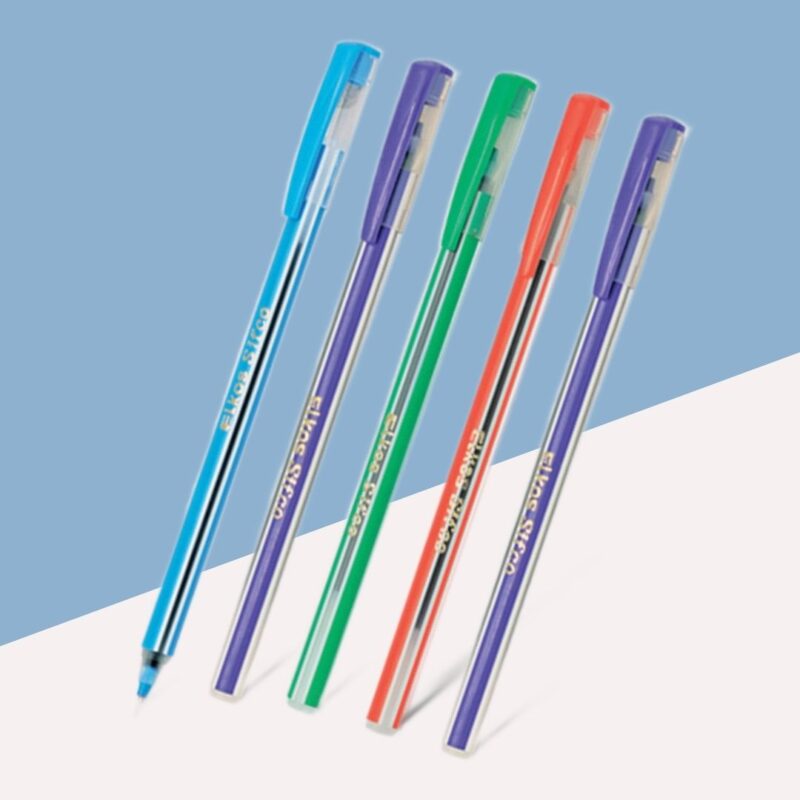Elkos Sifco Df Ball Pen – Blue ( Pack of 5 )