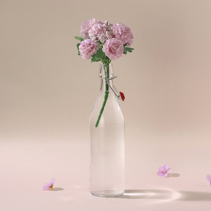 Bormioli Water Bottle - Clear - 1L - Image 2