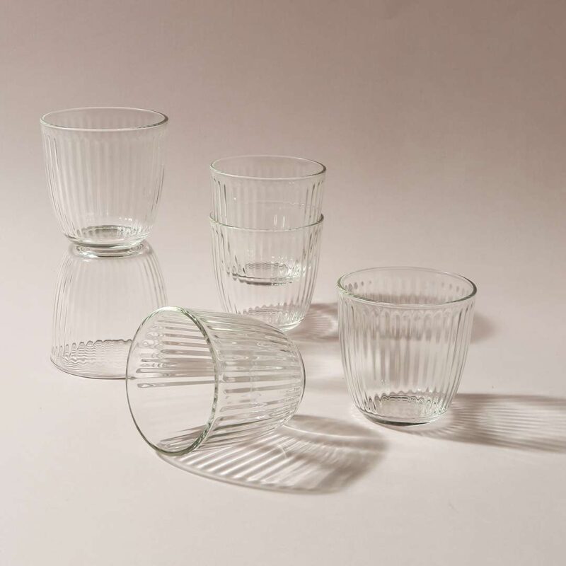 Bormioli Water Glass - Clear - 290 ML - Set of 6 - Image 2