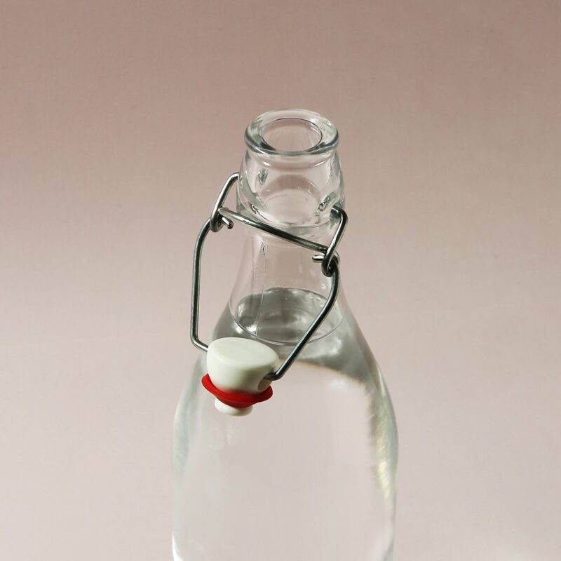Bormioli Water Bottle - Clear - 1L - Image 3
