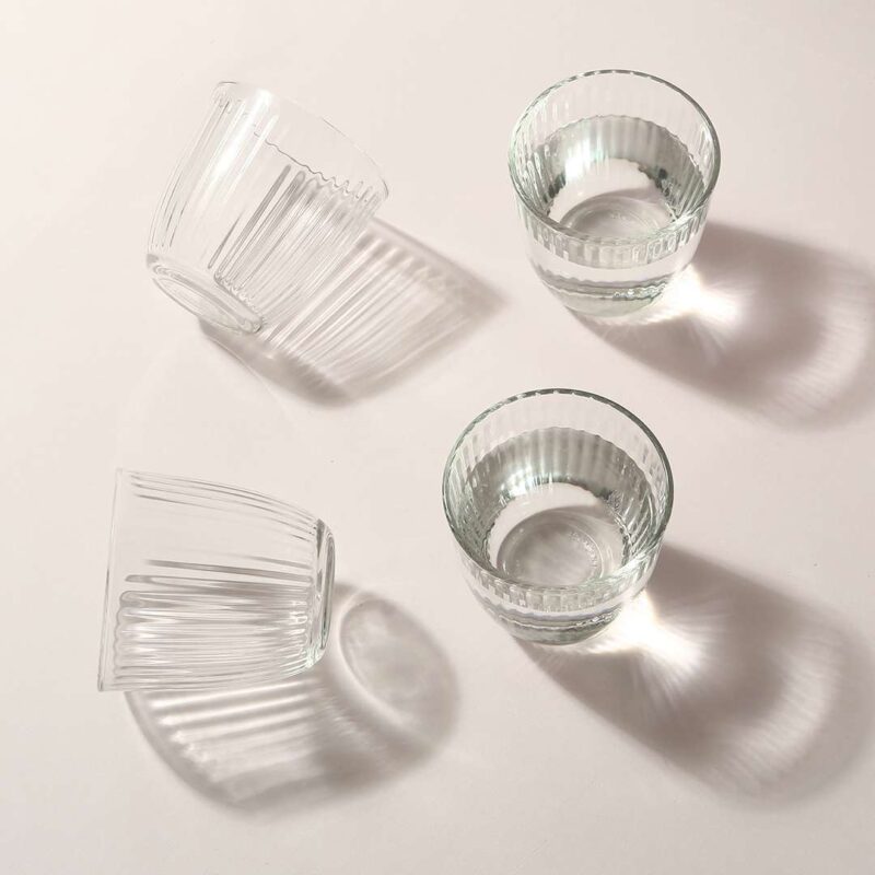 Bormioli Water Glass - Clear - 290 ML - Set of 6 - Image 4