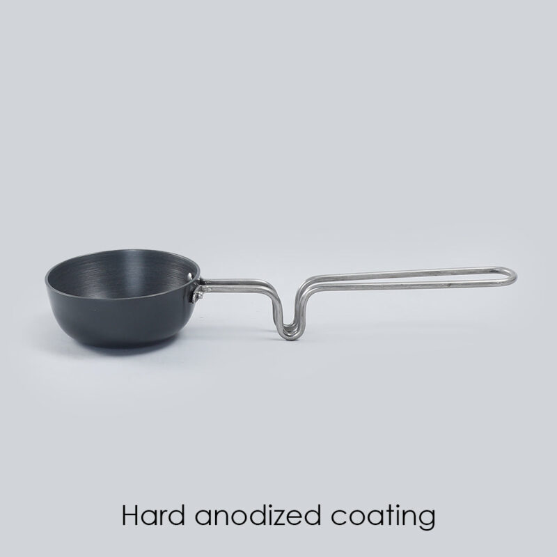 Aluminium Hard anodized Tadka Pan Large - Image 2