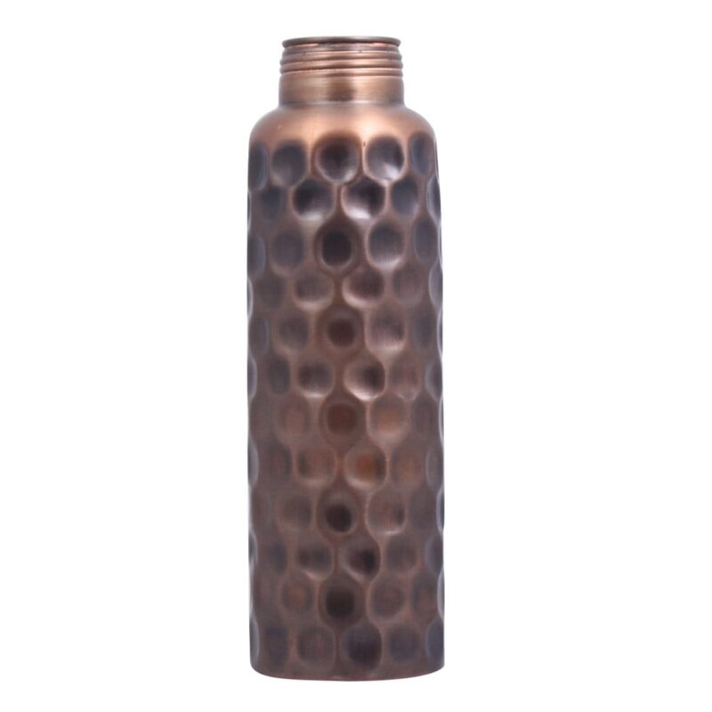 Cu Artisan, 1000ml, Single Wall Water Bottle, Wide Mouth, Eco Friendly, 2 Years Warranty