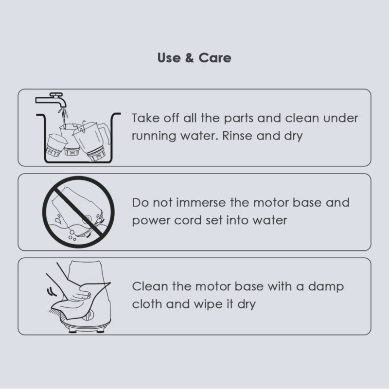 Wonderchef Renewed Vietri Mixer Grinder | 750W | 3 Stainless Steel Jars | Anti-Rust Stainless Steel Blades | Ergonomic Handles - Image 13