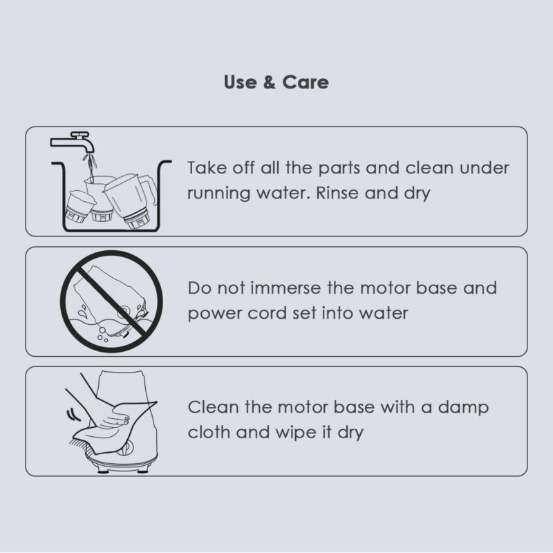 Wonderchef Vietri Mixer Grinder 500W With 3 Stainless Steel Jars (White & Blue) - Image 13