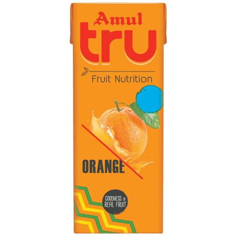 Amul Tru Orange, 180 ml