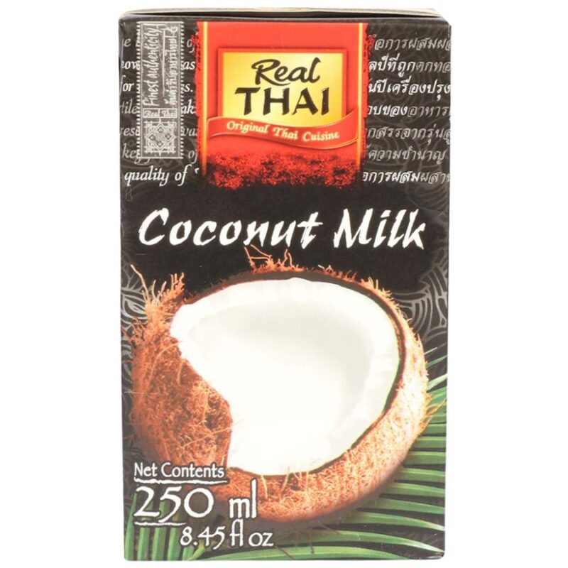 REAL THAI UHT Coconut Milk, 250 ml
