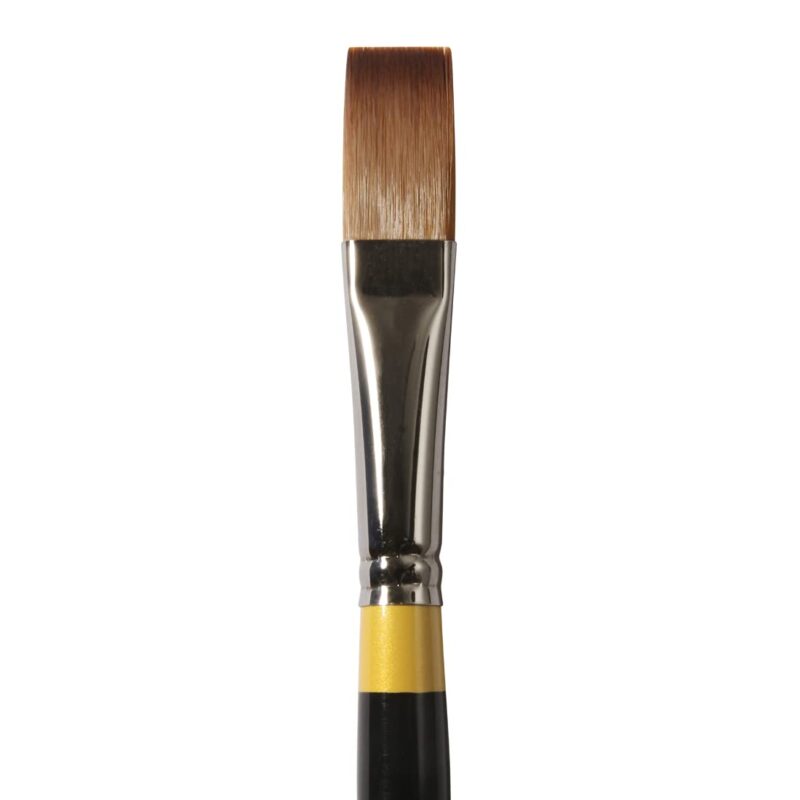 Daler-Rowney System3 Long Handle Flat Paint Brush(No 10, SY44)