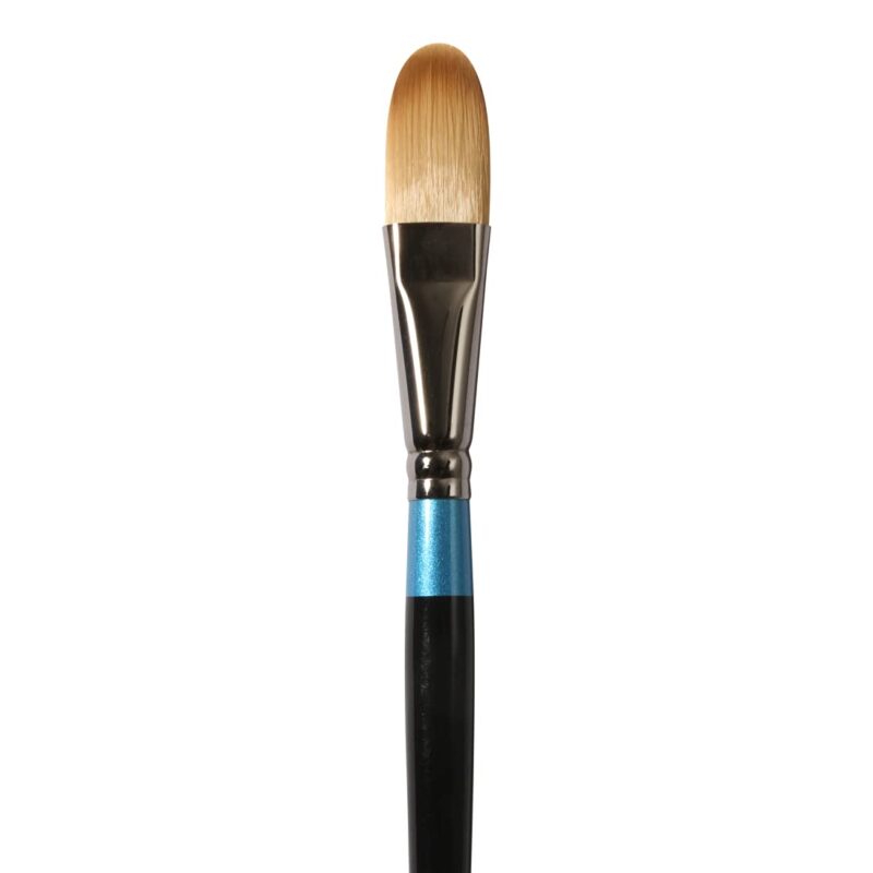 Daler-Rowney Aquafine Short Handle Oval Wash Watercolour Brush (3/4In- Af52)