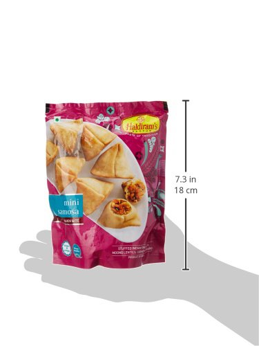 5x Haldiram's Nagpur Mini Samosa, 200g each - Pack of 5 - Image 4