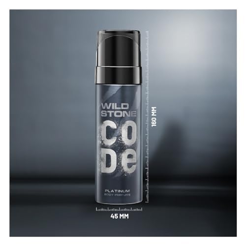 4x Wild Stone CODE Platinum Body Perfume for Men, 150ml each - Pack of 4 - Image 4
