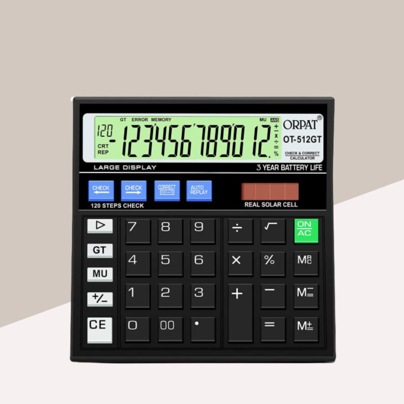 Orpat OT-512GT: Advanced Desktop Calculator ( Pack of 1 )