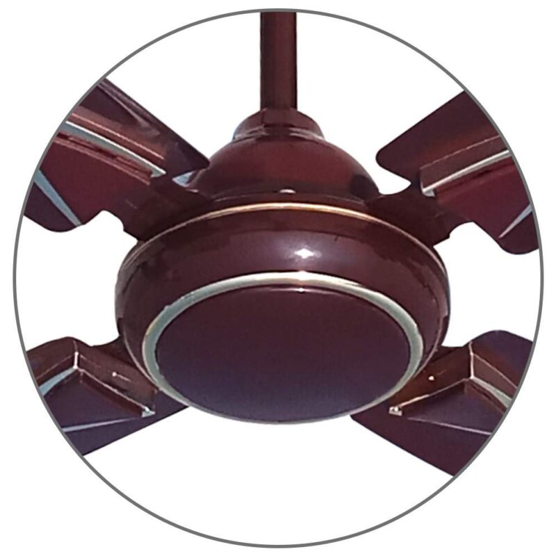 ACTIVA 850 RPM HIGH Speed Galaxy-1 (600 MM) 4 Blades Anti dust coating Ceiling Fan with 2 Years Warranty (Deco Brown) - Image 12