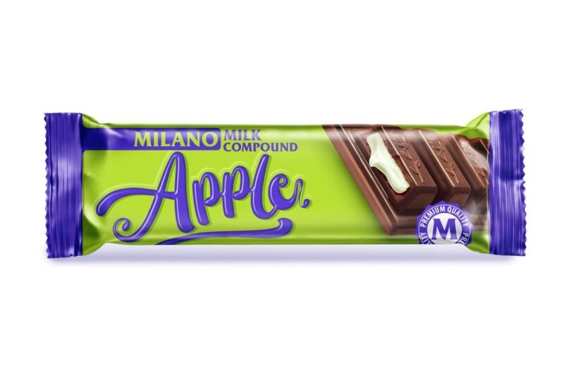 24x Milano Chocolate Bar 24pcs Box - 576g (Apple) - Image 6