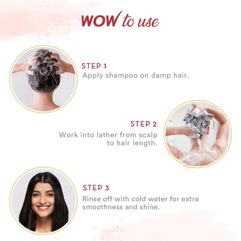 WOW Skin Science Apple Cider Vinegar Shampoo with DHT Blockers | Gentle & Natural Detox Formula that Helps Remove Buildup | For Men & Women 300ml - Image 7