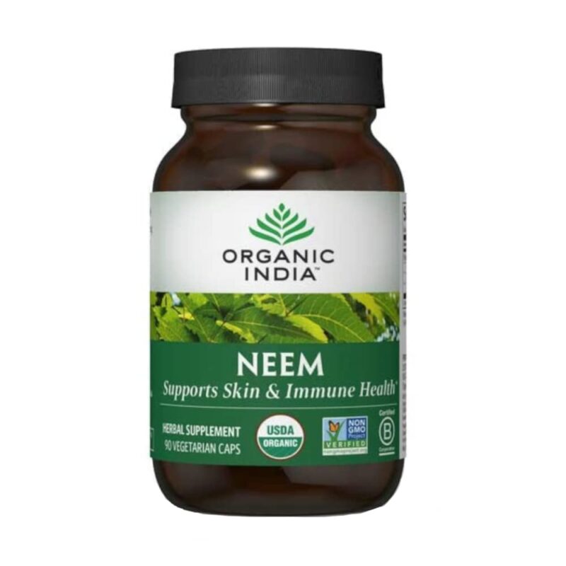 Organic India Neem - 60 Capsules Bottle