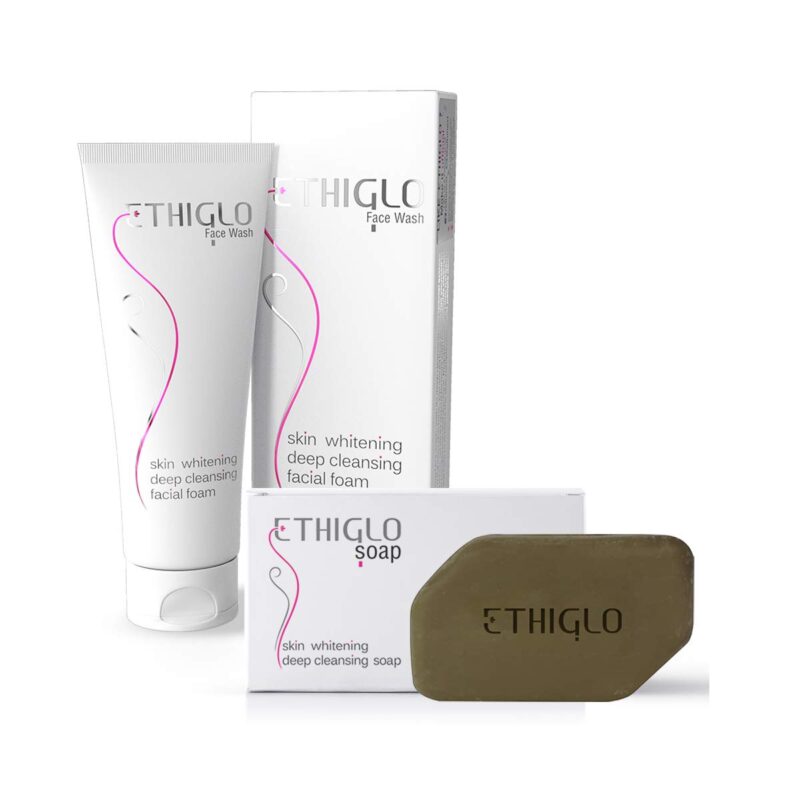 Ethiglo Face Wash And Soap Combo Pack