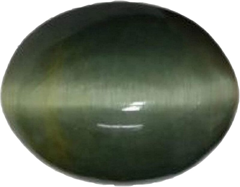 Bague Cat's Eye Stone original Lehsunia Natural Certified Loose Precious Gemstone (6.25 Carat) - Image 8