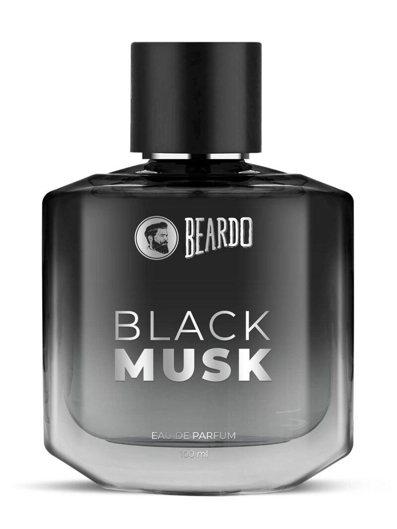 Beardo Black Musk Eau De Parfum Perfume for Men, 100ml | Musky, Woody Perfume for Men Long Lasting | Gift for men | Best Date night fragrance | Mens Perfume | Gift For Brother | Gift For Friends
