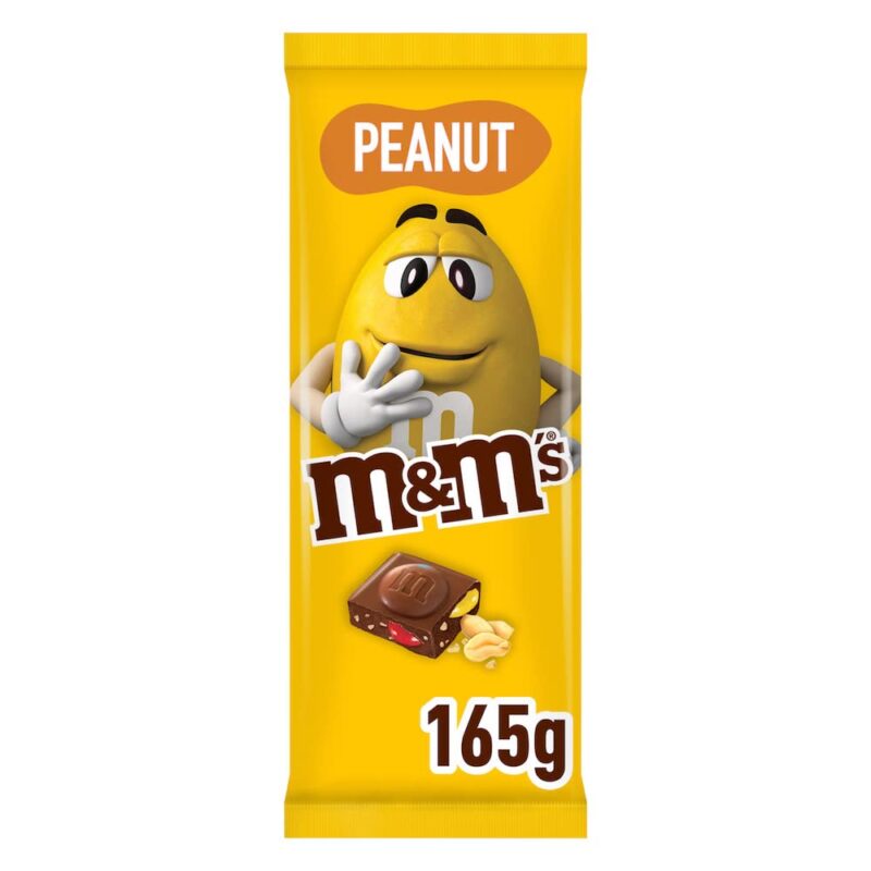 M&M's Peanut Milk Chocolate Bar, 165g